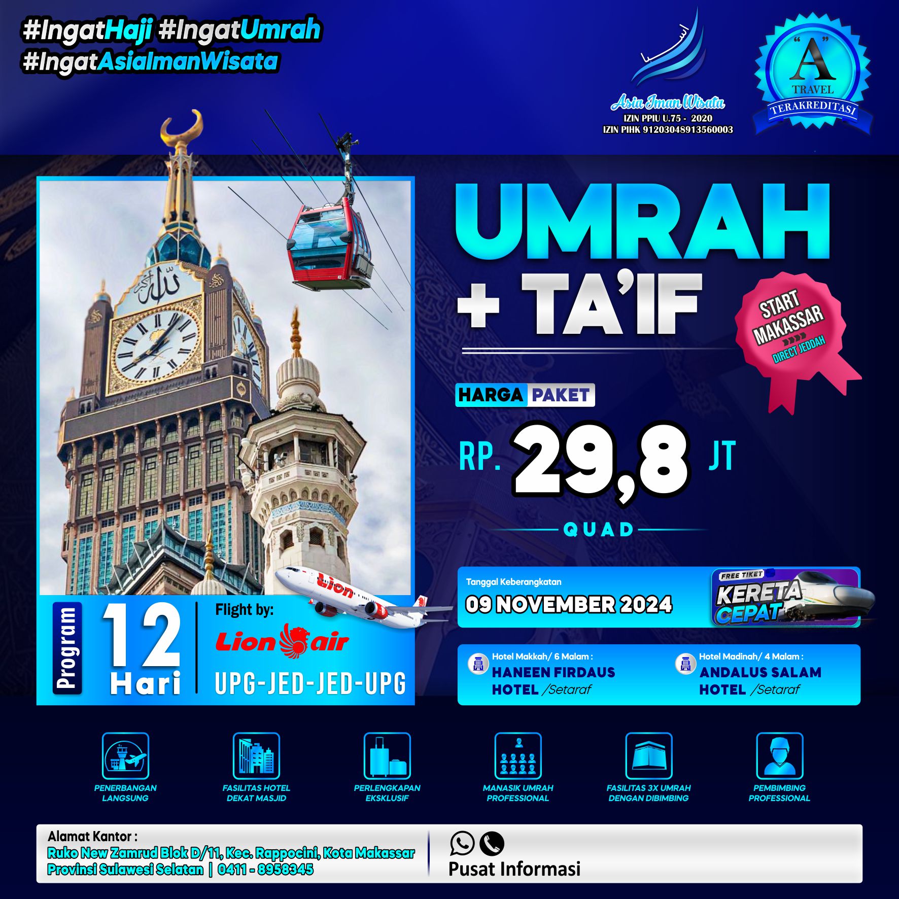 UMRAH + TA'IF