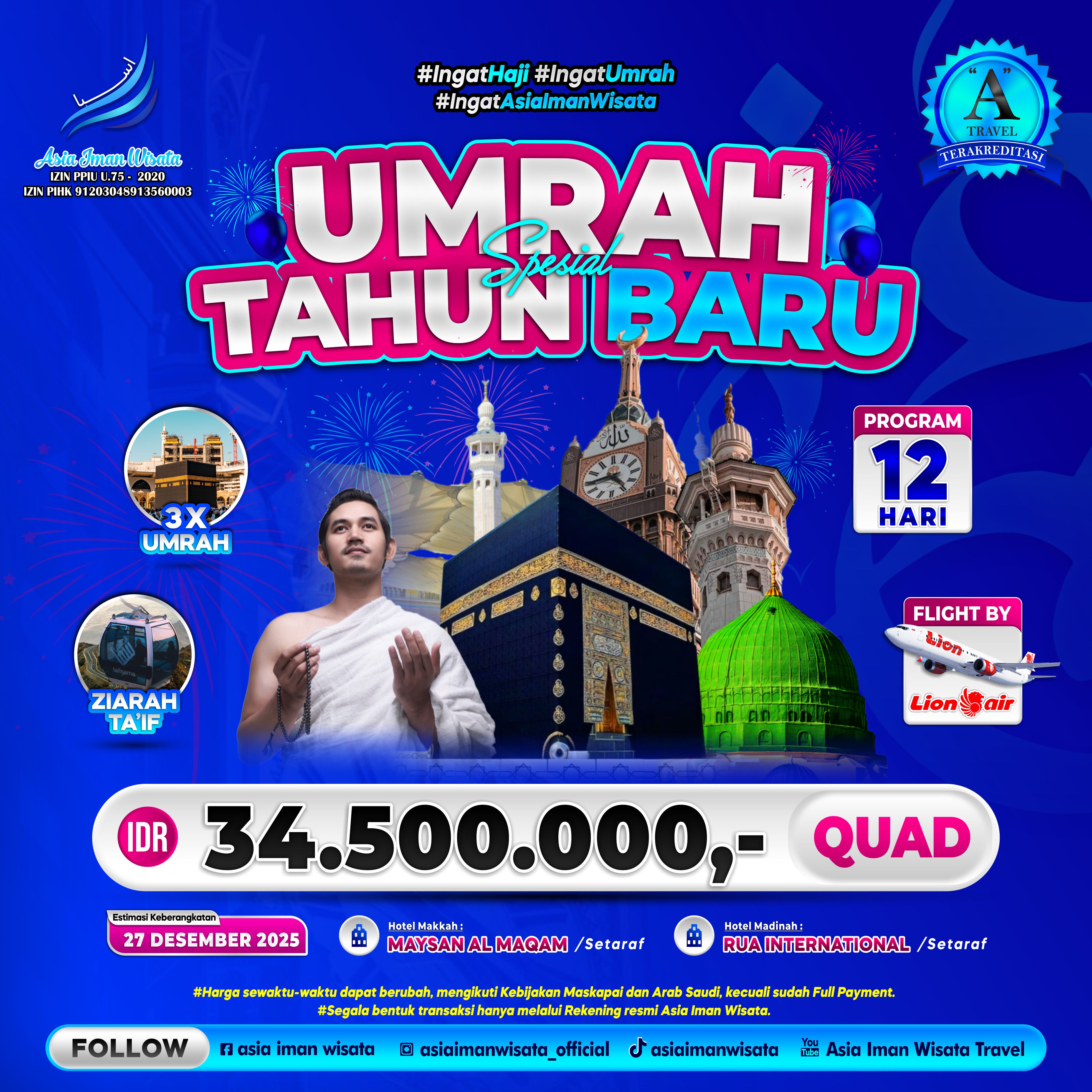 UMRAH SPESIAL TAHUN BARU